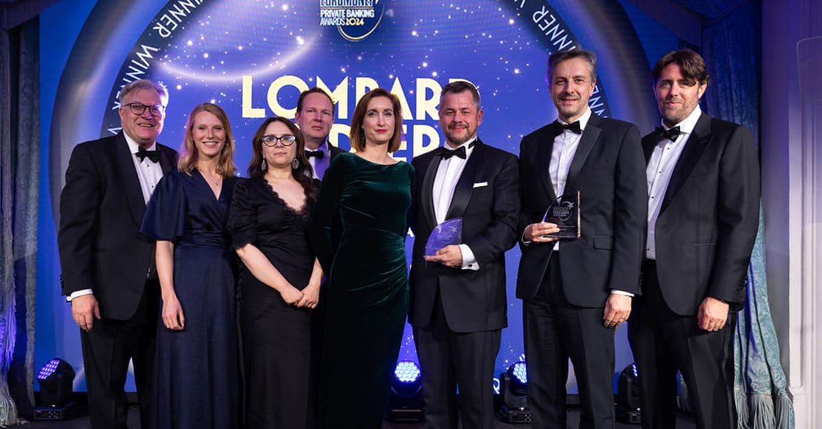 Lombard Odier best private bank at Euromoney Awards 2024 | Lombard Odier