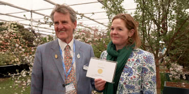 Frank P Matthews wins Gold at the RHS Chelsea Flower Show – a milestone shared with sponsor Lombard Odier