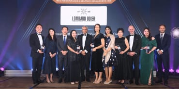 Lombard Odier wins six accolades at the 2026 WealthBriefing Asia Awards