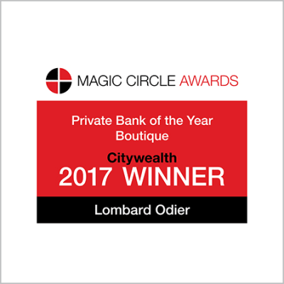 Lombard Odier Wins ‘Private Bank of the Year - Boutique’ at the Magic Circle Awards