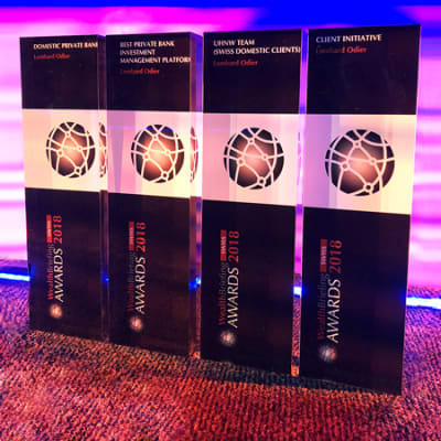 Lombard Odier wins four oustanding awards at prestigious Wealth Briefing Awards