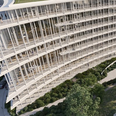 Lombard Odier stellt neues Geschäftsgebäude in Bellevue vor Bau