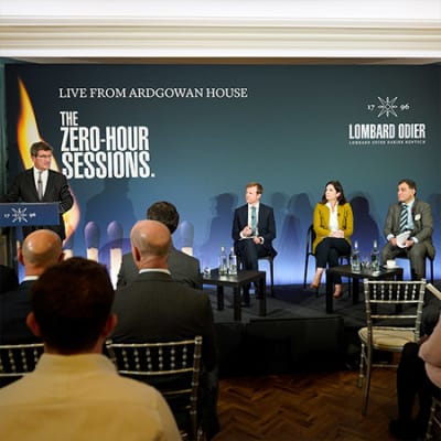 The Zero-Hour Sessions at COP26: Lombard Odier and the University of Oxford offer exclusive insights of report: ‘Predictors of success in a greening world’
