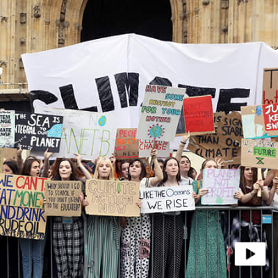 Youth in revolt - The climate change activists making their voices heard