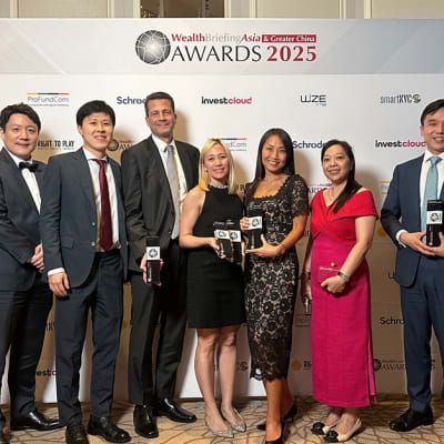 Lombard Odier honoured in six categories at WealthBriefingAsia and WealthBriefingAsia Greater China Awards 2025