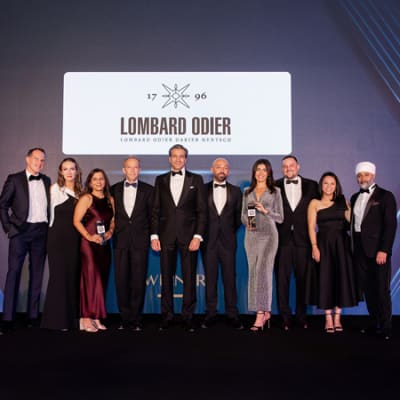 Lombard Odier recognised as the best private bank for expats and Islamic finance excellence at the WealthBriefing MENA Awards 2025