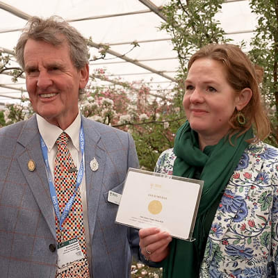 Frank P Matthews wins Gold at the RHS Chelsea Flower Show – a milestone shared with sponsor Lombard Odier