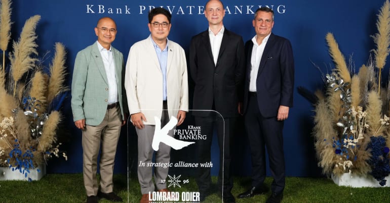 Lombard Odier marks a decade of strategic alliance with KBank Private Banking, setting a new standard of excellence for wealth management in Asia