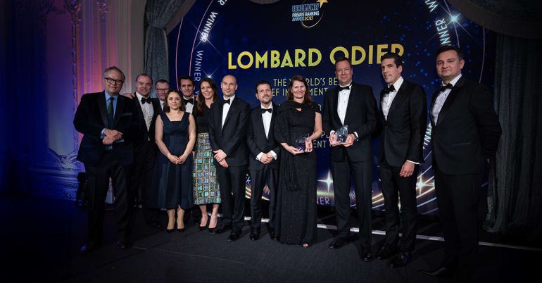 Lombard Odier, elegida mejor entidad de banca privada del mundo en dos categorías de los premios Euromoney 2025  