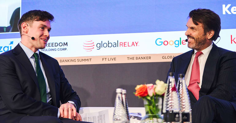 Sustainability, system changes, and Swiss strength – Hubert Keller gives keynote interview at the FT Global Banking Summit