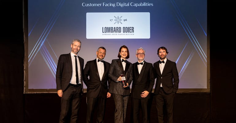 Lombard Odier erhält den WealthBriefing Swiss Award 2026 in der Kategorie „Best Customer Facing Digital Capabilities“